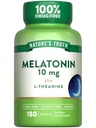 Nature 's Truth Melonatonin Tablet = 10mg 124; 180 Count 124;