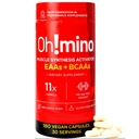 Oh! Tambahan Amino Accids Mino. Caffeinated Kapsul. Semua 9 EAA, BCAAs dan Amino Sempurna untuk Kerja, Amino Energy, dan untuk membangun Otot, dan Perbaiki Lebih Cepat.