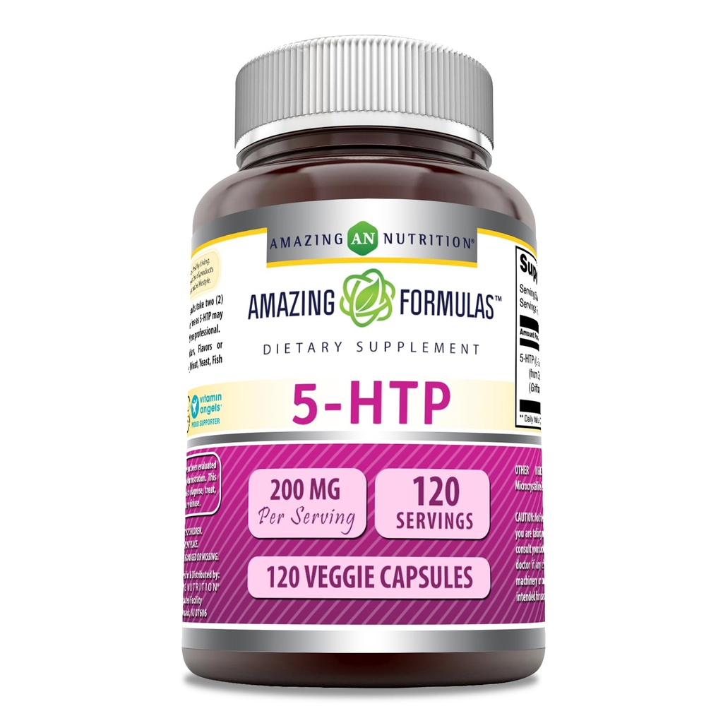 Formasi 5- HTP (L-5- Hydroxyptophan) Amazing Formulas: