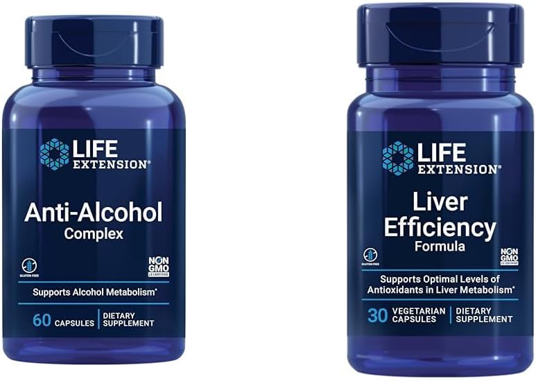Dukungan Kesehatan Hati Hidup Bundle dengan Kompleks Alkohol dan Formula Efisiensi Hati