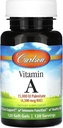 Lab Carlson Vitamin A Palmitat, 15000 IU, 120 Softgels