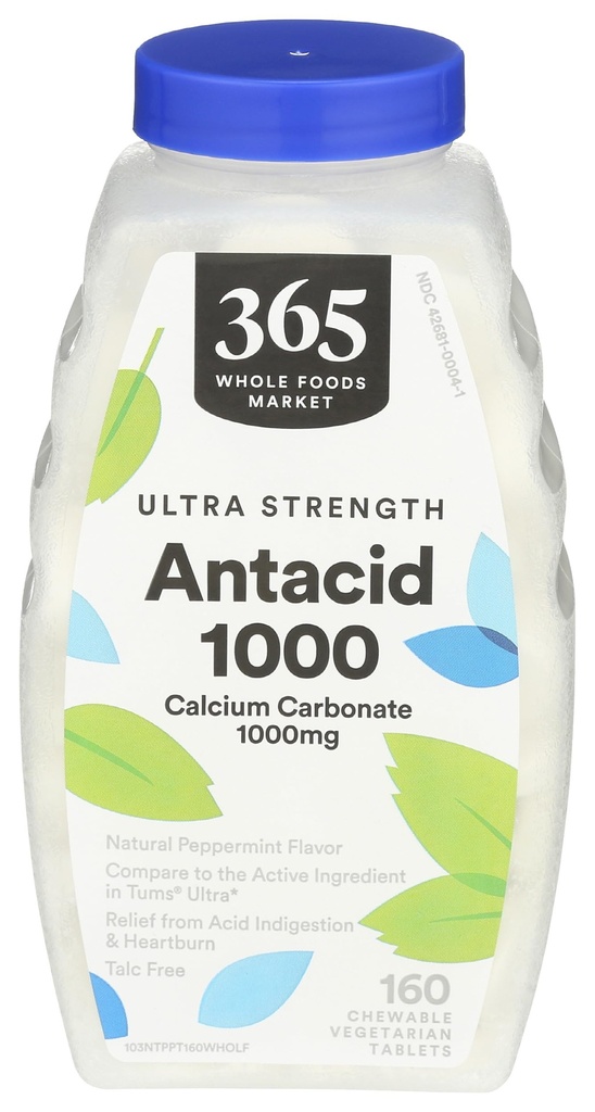365 oleh Whole Foods Market Ultra- Kekuatan Antax Peppermint, 160 CT