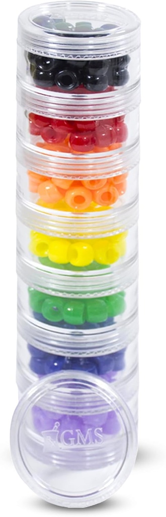 7 Day Medicine Pill Organizer - Stackable Pill Box - Fits Small Tablet & Vitamin Suplemen - Keep Your Daily & Weekly Medicine Organized in One Place