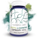 Nootropics Depot Acetyl L- Carnitine Capsules 14; 500mg = 124; 90 Cacah 124; HCL Formulir 124; Suplemen Energi: 124; Pendukung Mitokondrial Fungsi 124; ALCAR HCL