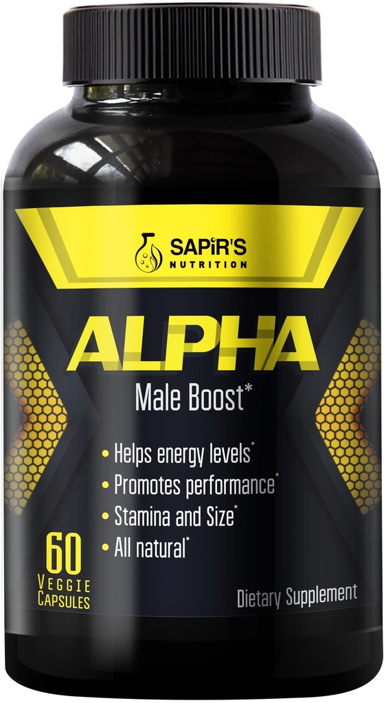 Pil Penentuan Alpha untuk Pria - Peringkat 2 dalam 60 Hari Pria Enhancing Tambahan - Horny Goat Weed Muscle Builder - Testosterone Booster untuk Pria - Energi, Kekuatan, Stamina, Endurance, Performance