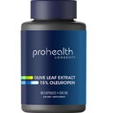 Prothealth Olive Leaf Extract (15% Oleuropein) (500 mg, 60 Veggie Capsules)