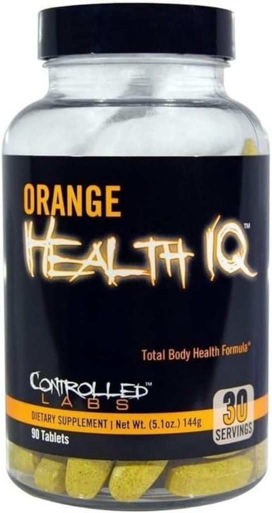 Ijin Kesehatan Jeruk TERKONTROLLED untuk Pria dan Wanita, 90 Tablet, Enhanced Stamina, Energi, Fungsi Cardio di Kerja dan Olahraga Anda