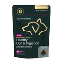 VetriScience Veterinary Energy Healthy Gut & Divalry - Pet Digetical Health & Dogs - Gut Health & Ammune Support - Features Progories, Pretency & Postbile - 60 Count