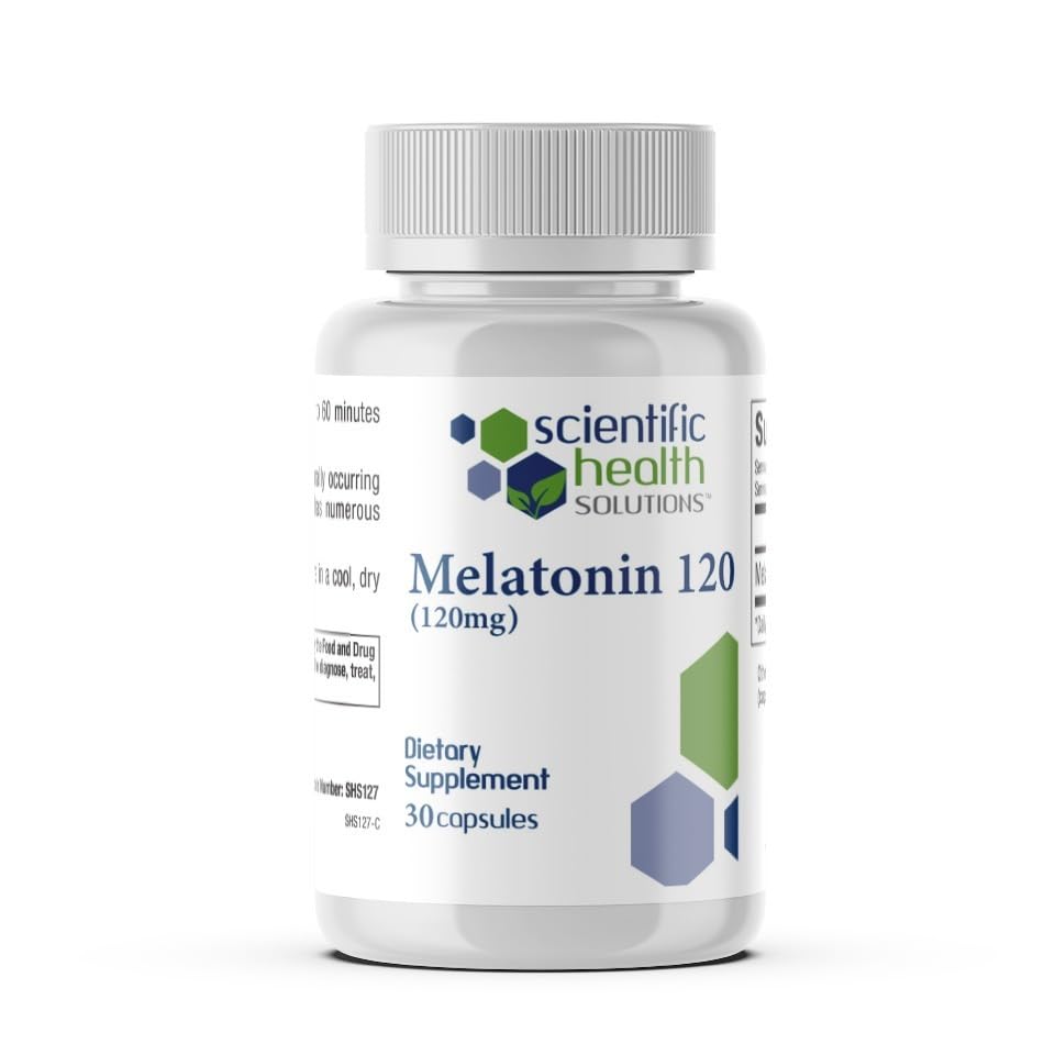 Melonaut di 120mg 124; Single - Dose Melatonin di Easy- to- Swallow Capsules 124; Vegan, Non-GMO & Gluten- Free 124; US- Made Ekstra Melonaciin