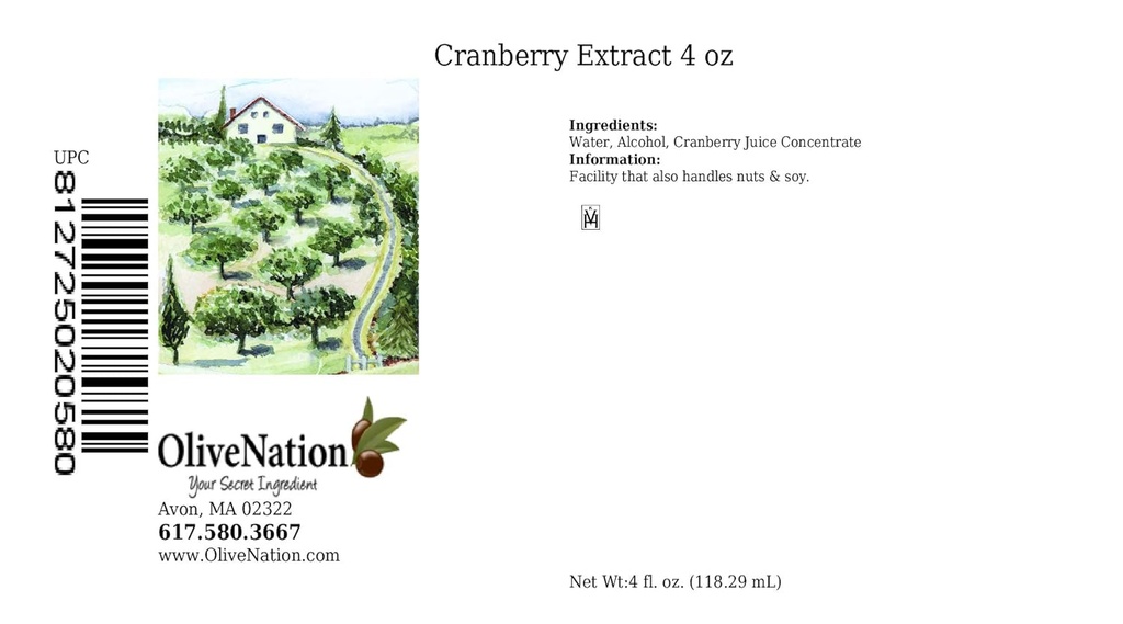 OliveNation Cranberry Extract - 4 ons - Tambahkan rasa kaya cranberry untuk muffin, saus dan dressing - baking-ekstrak-dan-rasa