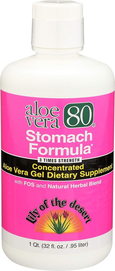 Aloe 80 Organik Perut Formula, 32 Ounce