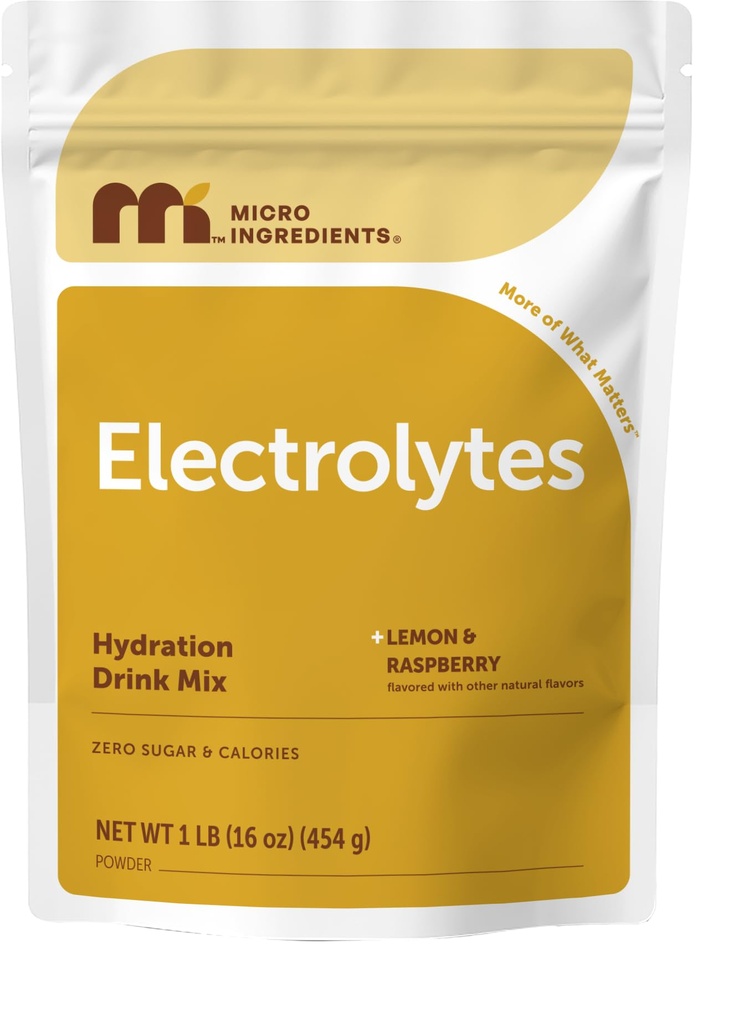 Micro Ingrediation Hydration Electrolyte Powder, 1 lb (69 Pelayan)