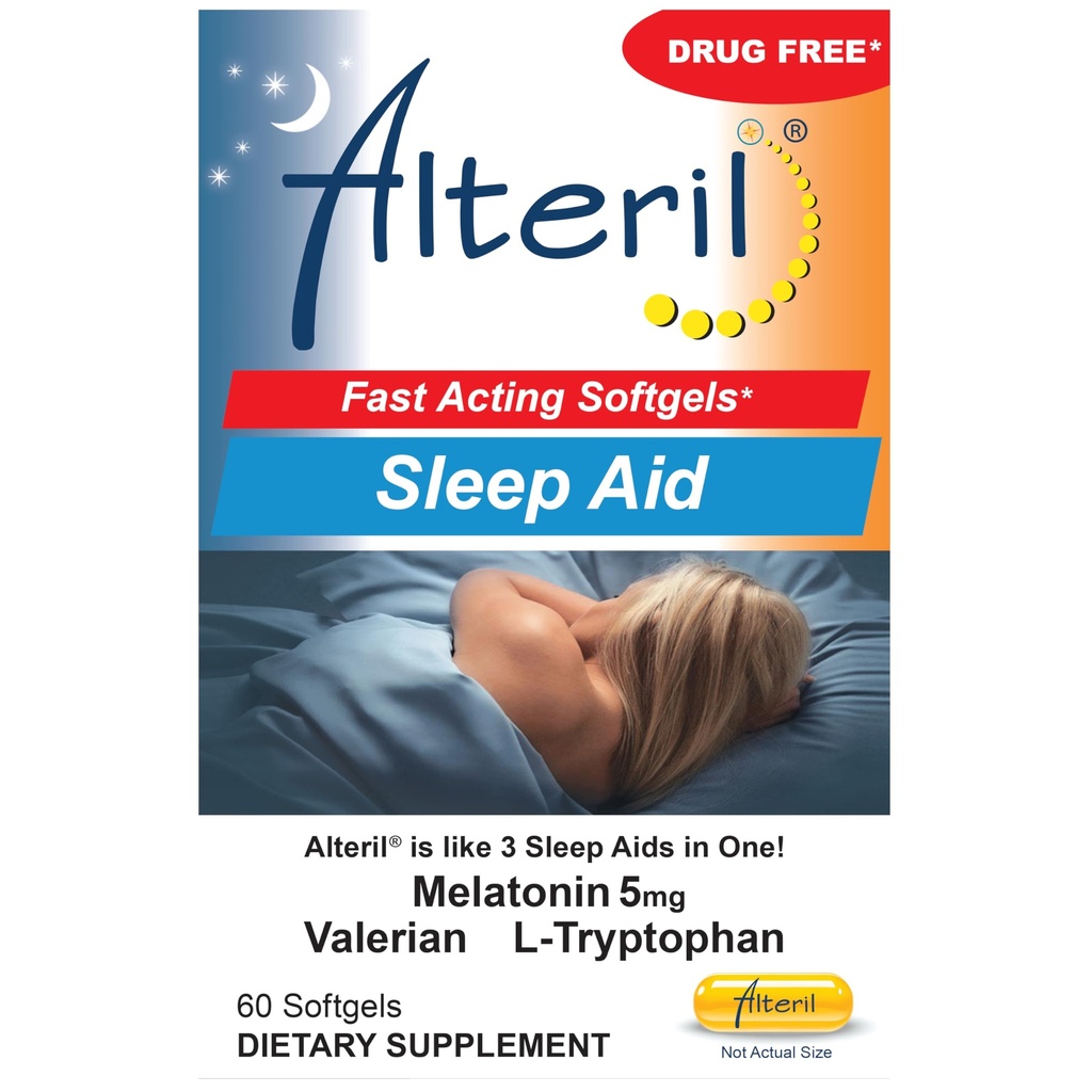 Bantuan Tidur Alam Alternatif 60f Gel Lembut
