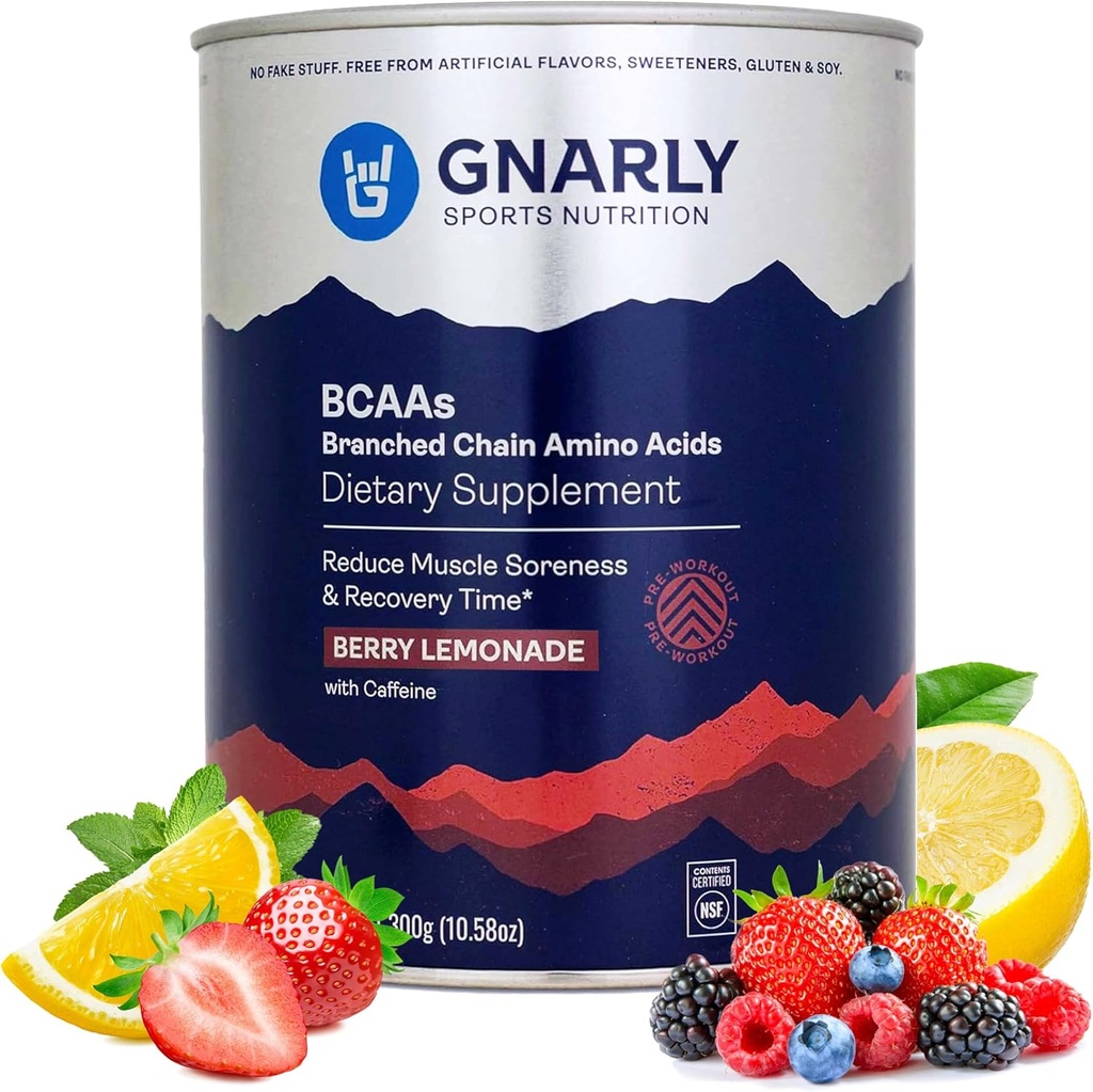NSF Sport Sertifikasi untuk Dukungan dan Rebuild Muscle - Berry Lemonade dengan Caffeine, 10.58