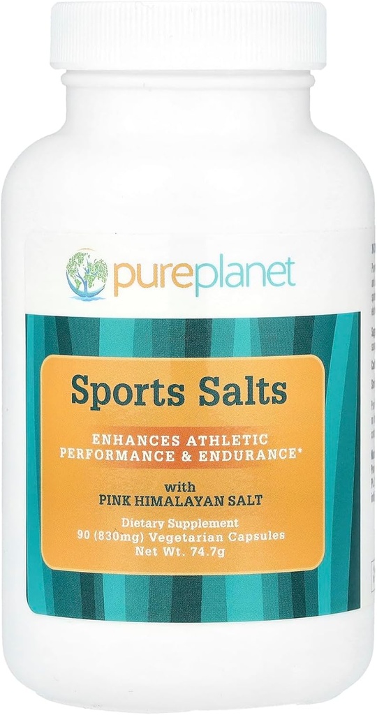 Salets Olahraga PURE, 90 Vegetarian Capsules