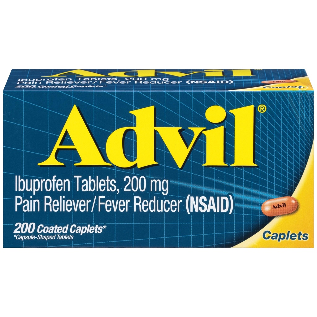 Advil Ibuprofen Tablet, 200 Cacah