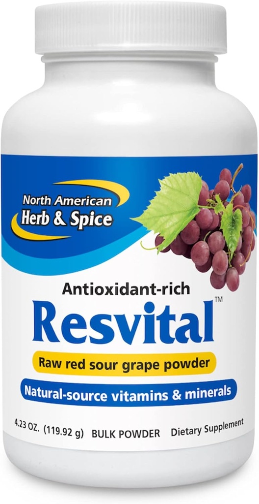 Herb dan Spice Amerika Utara, Powder Bulk Resvital, 120- Grams