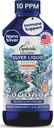 Optivida Kesehatan Nano Colloidal Perak Liquid (1 LB) - Suplemen Dukungan Ammune dengan Perak Hydrosol, Liquid untuk Dukungan Imune, Perak Koluidal untuk Sistem Imune, 10 PPM.