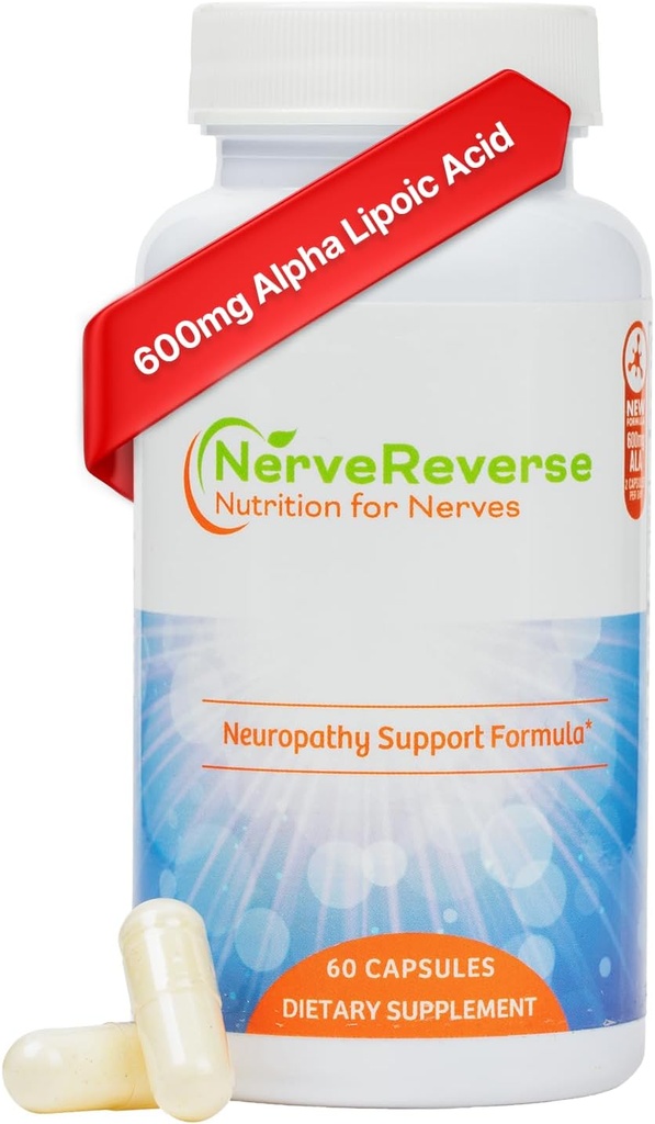 Nerverse Neuropathy Dukung Formula Capsules - 3 Pack (3 Botol) - Tambahan 90 Hari