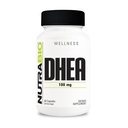 NutraBio DHEA Suplemen - untuk Pria dan Perempuan (100 mg) 60 Kapsul