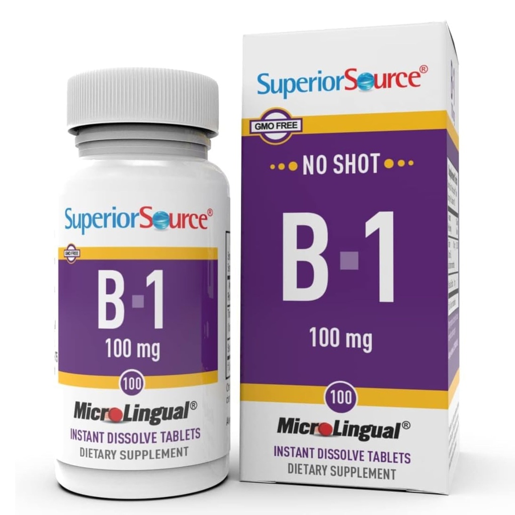 Sumber Superior B-100 mg - Vitamin B Support Energy & Growth