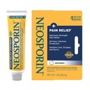 Neosporin + Maximum- Kekuatan Triple Antibiotic Oquite dengan Relief Pain, Dual Action Aid Pertama Wound Care, No- Sting Formula dengan Pramoxine HCI, Basitrasin Zinc, 1 oz Single Tube