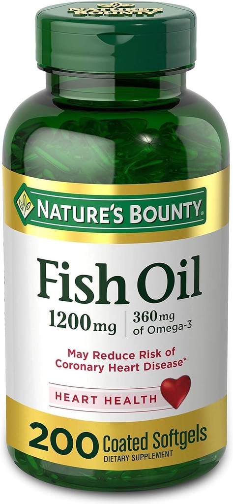 Minyak fish oleh Nature 's Huth, Tambahan Dietary, Omega 3.