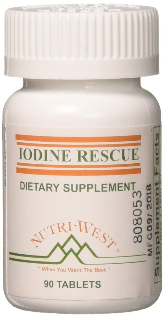 Lodine Rescue 90 Tablet by Nutri West by Nutri- West