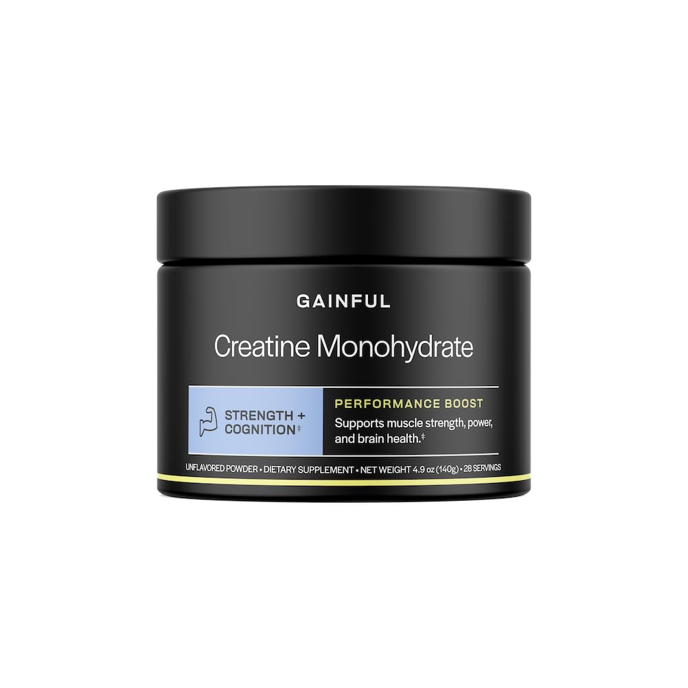 Meinful Creatine Powder, Post Workout Amino Acid Suplement, Muscle, Energy & Focus Dupport, 5g Creatine Monohydrate, Unflashing, 28