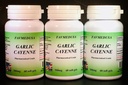 Bawang putih Cayenne, Dibuat di Amerika Serikat - 180 (3x60) softgels