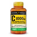 Maston Natural Vitamin C 1,000 mg Plus Rose HIPS dan Bioflavonoid Complex - Mendukung Sistem Imune Healthy, AntiokhidanEscovernNutrient, 90 tablet