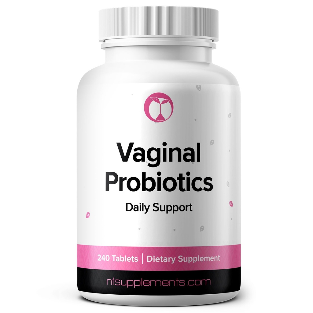 Vaginal Progities Supplement Supports PH Balance & Intimate Flora 240 Tablet 3 Milyar CFU (240, Program Vaginal)