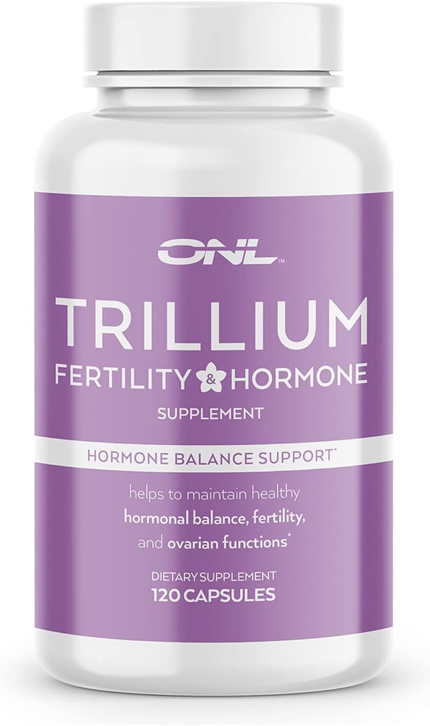 Suplemen Kesukaan Trillium untuk Perempuan, Keseimbangan Hormone Inositol Kapsul, BeneFormula, 120 Kapsul dengan 2000mg Myo- Inosiol