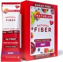 Sugar-Free Psyllium Husk Fiber Powder (Berry - 24 Paket)