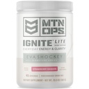 MTN OPS Ignaite Lite Energy Chowder Gluder Free Nitric Oxide Supplemen Minum Mix, L Arginine, L Citrulline, Caffeine & Nootropic Sugar Free Mines, 45 Servings, Strawberry Daiquiri Flavor oleh Eva Shockey