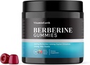 Berberine Gummies dengan Berberine HCL, Ceylon Cinnamon & Milk Thistle untuk Imune dan Metabolisme Dukungan - Berry Cherry Flavor - 60 Count