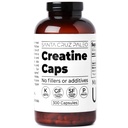 Santa Cruz Paleo Creatine Capsules, Pasokan Pentumbuhan Muscle & Energi, Gluten Free, Keto, Sugar Free, Paleo, No Filler atau Addoves, Cretine Monohydrate Pills, 2500mg, 100 Servings, 300 Capsules