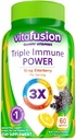 Triple Ammune Power Gummy Vitamin Compatible with Vitafusion, 60K- L8