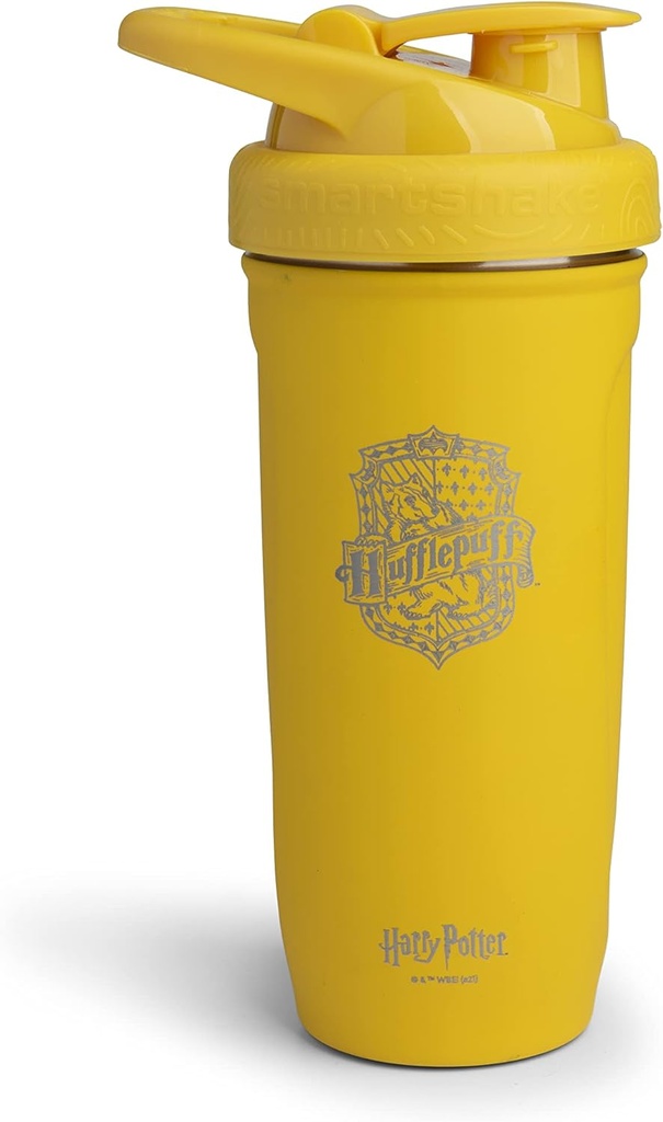 Smartshake Reforce Slainless Steel Harry Potter Hufflepuffs Shaker Bottle (900 ML / 30oz)