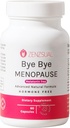 ZENZSUAL Bye Bye Menopause Supplemen Perempuan - Dukungan Menopause Alam untuk Hot Flashes, Night Sweats, Mood Swings & Hormone Keseimbangan - Bebas Meltonin, Vegan, Estrogen - Formula Bebas - 60 Capsules