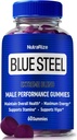 Blue Steel Gummies for Men, Daily Nutition to Boost Confidence and Overall Health, All Natural Supplication to Duak Performance, Official Male Gummy, BlueSteel Review (60 Gummies)