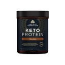 Nutrition Kuno Kemo Protein Powder, KetoProTEIN dengan Fats dari Bone Broth dan MCT Oil, Chocolate, 18g Protein Fat Serving, Gluten Free, Low Carb, Paleo Fridlings, 17 Servings