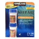 Kirkland Signature Sleep Aid Doxylamine Succinate 25 Mg, 2 pack (192 Tablet)