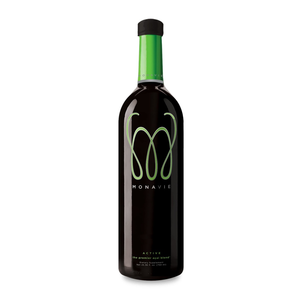 Active Juice Blend - 1 Bottle (25.3oz) - Premium Acai Beverage with Natural Ingregents and Antioksidants - Delicious and Refreshing Drink