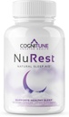 CogniTune Natural Sleep Supplement - Non Habit Forming Sleep Pill, Non Drowsy Herbal Aid Formula w / Melonalin, Valerian Root, Lemon Balm, Chamomile, GABA, L- Theanine, Magnesium, Amino Acids