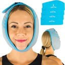 Vive Face Ice Pack Lick for TMJ Pain Relief and Headaches - Face Ice Pack for Jaw Bedah Recovery, Oral Becgery & Wise Teeth extractions - Haating Pad for Head & Chin - Hot & Cold Therapy