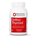 Protokol Ortho Thyroid - Mendukung Fungsi Thyroid Sehat * - dengan Ashwagandha, Zinc & Selenium - Non-GMO & Kosher - 90 Veg Capsules