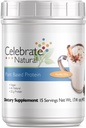 Rayakan Bubuk Protein Vitamin Vegan - Semua Tanaman Natural Berdasarkan Protein Mix - 20g Pea Protein & 3g Fiber, untuk Operasi Bariatrik - Vanilla Chai (15 Pelayan)