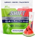 Sebenarnya Ketones BHB Exotious Ketones Minum Paket Mix Keto Electrolytes Powrents No Sugar dengan 4 Main Fasting Electrolites Plus Hydrating Pattened Keto BHB - 30 Count Watermelon