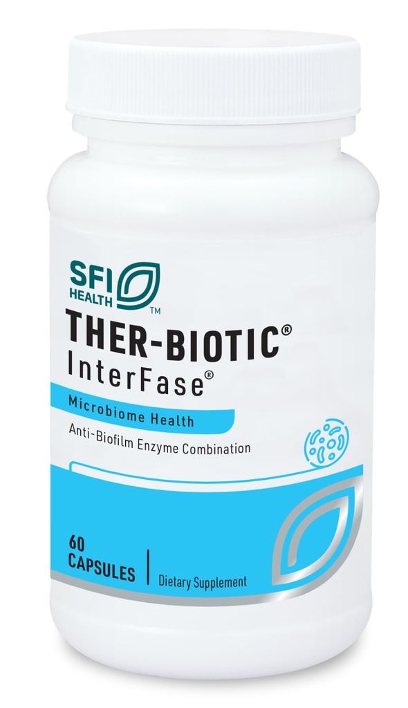 Lab Klaire SFI Health Biotic InterFase - Multi Enzyme Formula for Digetical Health & Gut Keseimbangan - Dirancang untuk mendukung Microbiome Sehat (60 Capsules)